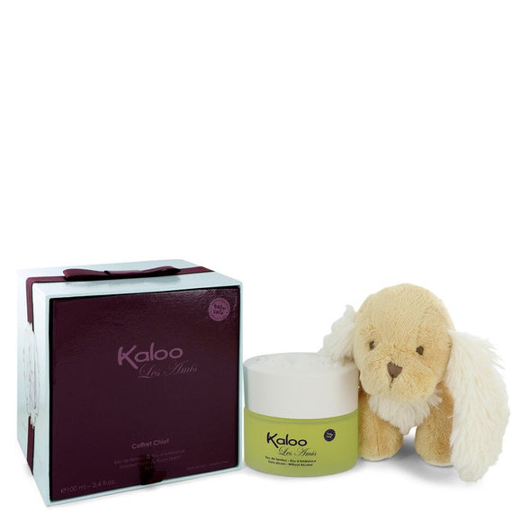 Kaloo Les Amis by Kaloo Eau De Senteur Spray - Room Fragrance Spray (Alcohol Free) + Free Fluffy Puppy 3.4 oz for Men