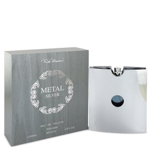 Metal Silver by Ron Marone Eau De Toilette Spray 3.4 oz for Men