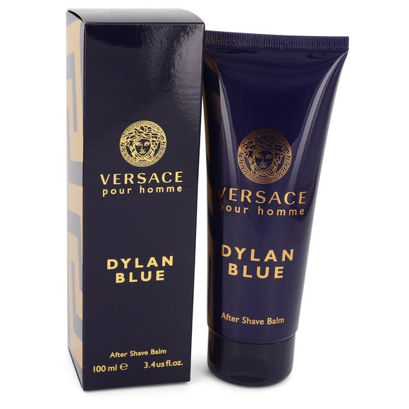 Versace Pour Homme Dylan Blue by Versace After Shave Balm 3.4 oz for Men