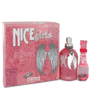 Nice for Girls by Clayeux Parfums Eau De Toilette Spray + Free Watch 3.4 oz for Women