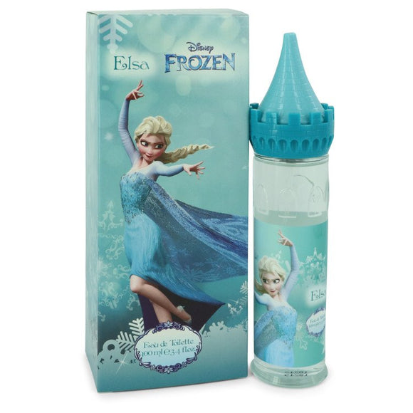 Disney Frozen Elsa by Disney Eau De Toilette Spray (Castle Packaging) 3.4 oz for Women