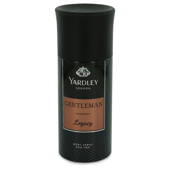 Yardley Gentleman Legacy by Yardley London Deodorant Body Spray 5 oz for Men