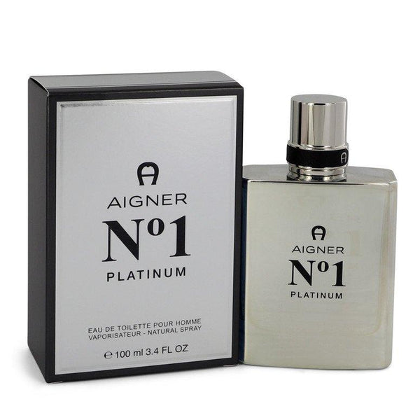 Aigner No. 1 Platinum by Etienne Aigner Eau De Toilette Spray 3.4 oz for Men