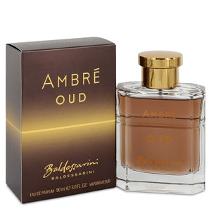 Baldessarini Ambre Oud by Hugo Boss Eau De Parfum Spray 3 oz for Men
