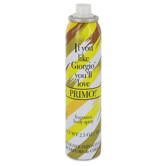 Designer Imposters Primo! by Parfums De Coeur Body Spray (Tester) 2.5 oz for Women