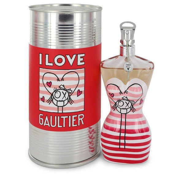 Jean Paul Gaultier Eau Fraiche by Jean Paul Gaultier Eau De Toilette Spray (I Love Gaultier) 3.4 oz for Women
