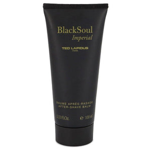 Black Soul Imperial by Ted Lapidus After Shave Balm 3.33 oz for Men - ParaFragrance