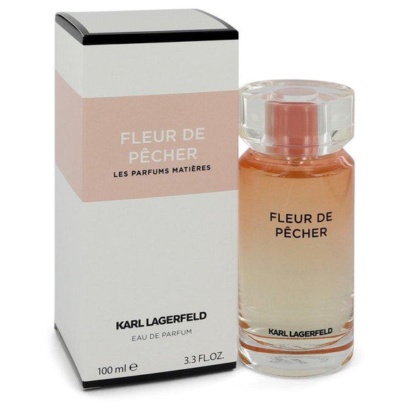 Fleur De Pecher by Karl Lagerfeld Eau De Parfum Spray 3.3 oz for Women - ParaFragrance
