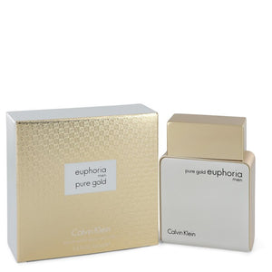 Euphoria Pure Gold by Calvin Klein Eau De Parfum Spray 3.4 oz for Men