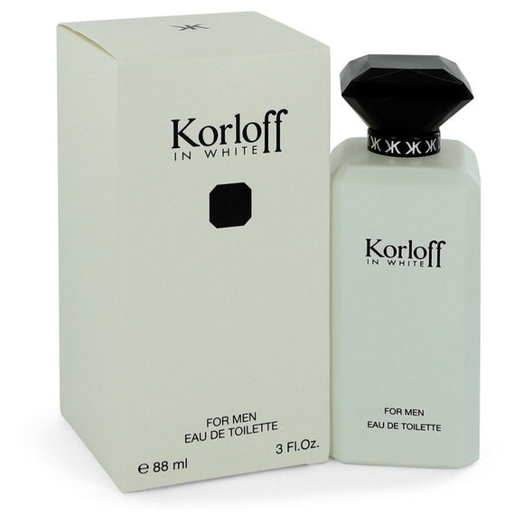 Korloff in White by Korloff Eau De Toilette Spray 3 oz for Men