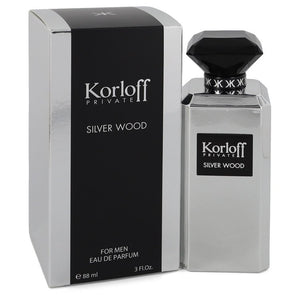 Korloff Silver Wood by Korloff Eau De Parfum Spray 3 oz for Men