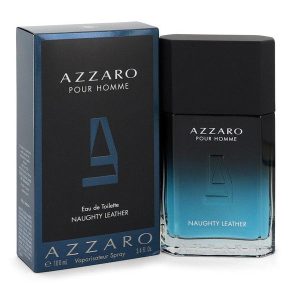 Azzaro Naughty Leather by Azzaro Eau De Toilette Spray 3.4 oz for Men - ParaFragrance
