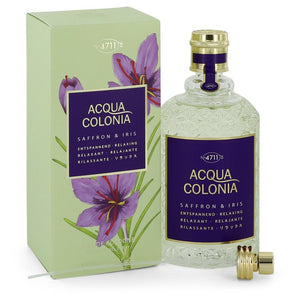 4711 Acqua Colonia Saffron & Iris by Maurer & Wirtz Eau De Cologne Spray 5.7 oz for Women