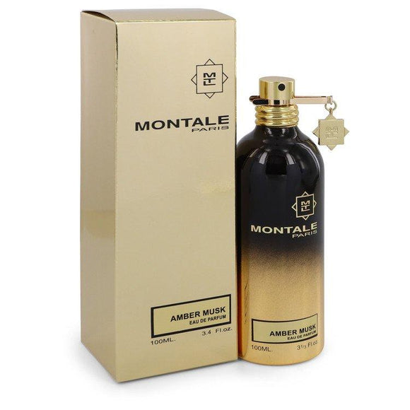 Montale Amber Musk by Montale Eau De Parfum Spray (Unisex) 3.4 oz for Women - ParaFragrance