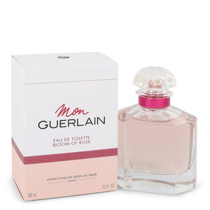Mon Guerlain Bloom of Rose by Guerlain Eau De Toilette Spray 3.3 oz for Women - ParaFragrance