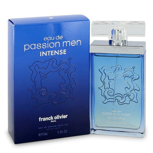 Eau De Passion Intense by Franck Olivier Eau De Parfum Spray 2.5 oz for Men - ParaFragrance