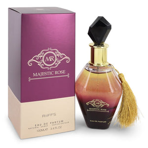Majestic Rose by Riiffs Eau De Parfum Spray (Unisex) 3.4 oz for Women