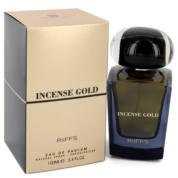 Incense Gold by Riiffs Eau De Parfum Spray (Unisex) 3.4 oz for Women