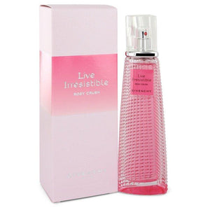 Live Irresistible Rosy Crush by Givenchy Eau De Parfum Florale Spray 2.5 oz for Women - ParaFragrance