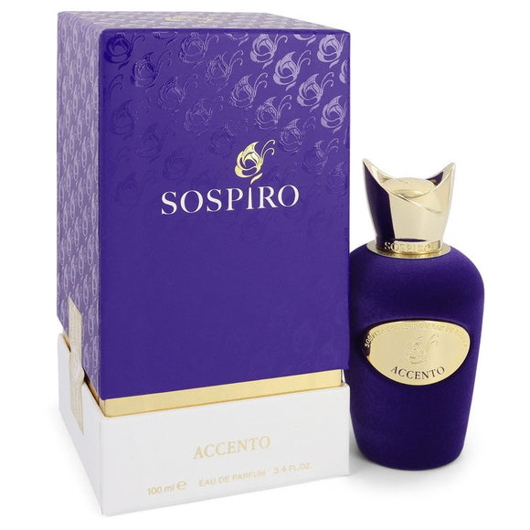 Sospiro Accento by Sospiro Eau De Parfum Spray (Unisex) 3.4 oz for Women