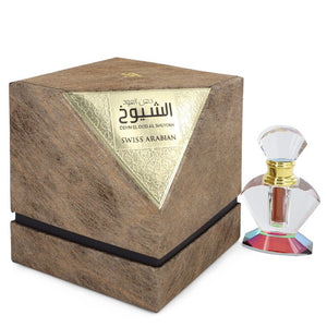 Dehn El Oud Al Shuyokh by Swiss Arabian Pure Perfume (Unisex) .20 oz for Men