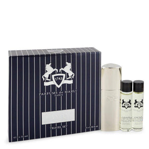 Layton Royal Essence by Parfums De Marly Three Eau De Parfum Sprays Travel Set 3 x .34 oz for Men - ParaFragrance