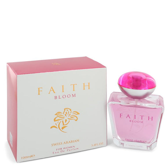 Swiss Arabian Faith Bloom by Swiss Arabian Eau De Parfum Spray 3.4 oz for Women