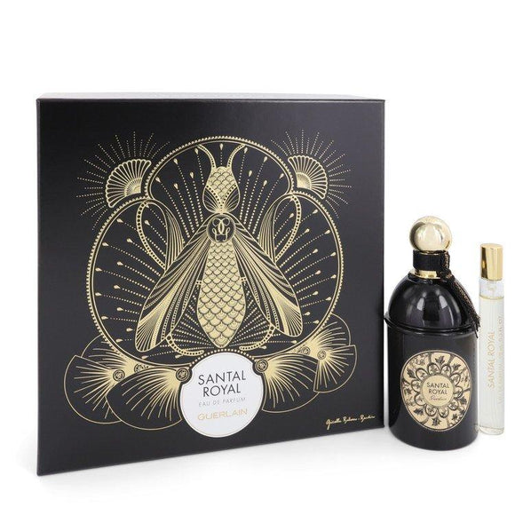 Santal Royal by Guerlain Gift Set -- 4.2 oz Eau De Parfum Spray + .5 oz Travel Size Eau De Parfum Spray for Women