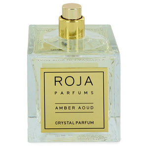 Roja Amber Aoud Crystal by Roja Parfums Extrait De Parfum Spray (Unisex Tester) 3.4 oz for Women