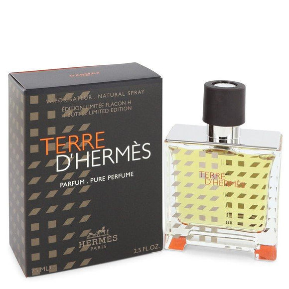 Terre D'Hermes by Hermes Pure Perfume Spray (Limited Edition 2019) 2.5 oz  for Men