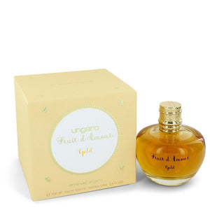 Ungaro Fruit D'Amour Gold by Ungaro Eau De Toilette Spray 3.4 oz for Women