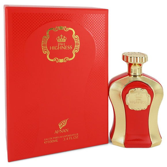 Her Highness Red by Afnan Eau De Parfum Spray 3.4 oz for Women