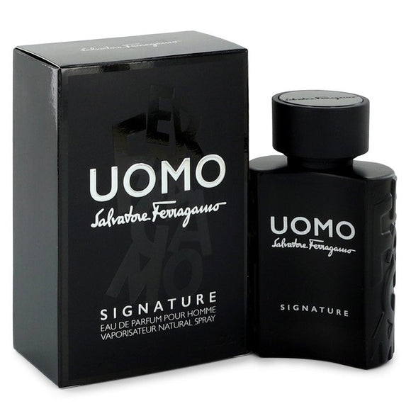 Salvatore Ferragamo Uomo Signature by Salvatore Ferragamo Eau De Parfum Spray 1 oz  for Men