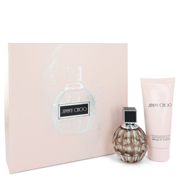 Jimmy Choo by Jimmy Choo Gift Set -- 2 oz Eau De Parfum Spray + 3.3 oz Body Lotion for Women