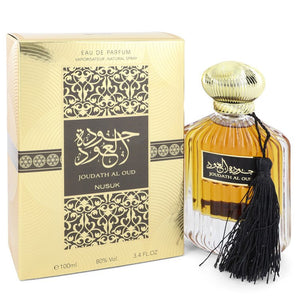 Joudath Al Oud by Nusuk Eau De Parfum Spray (Unisex) 3.4 oz for Men