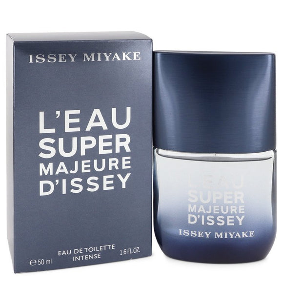L'eau Super Majeure d'Issey by Issey Miyake Eau De Toilette Intense Spray 1.6 oz for Men