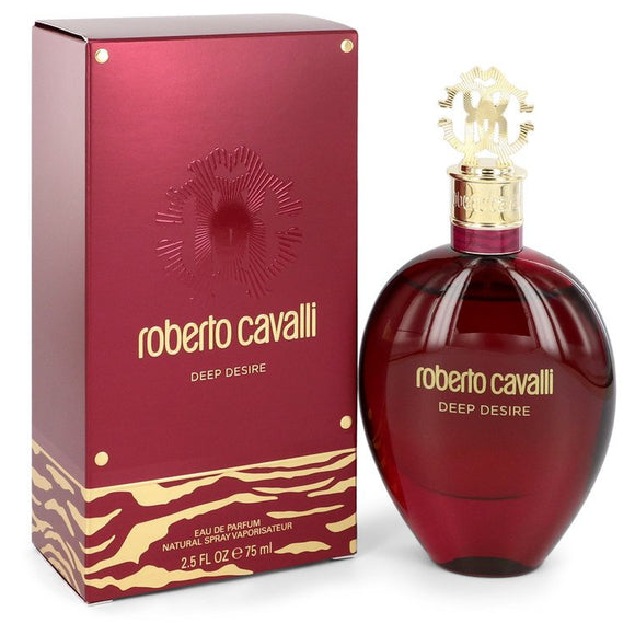 Roberto Cavalli Deep Desire by Roberto Cavalli Eau De Parfum Spray 2.5 oz for Women
