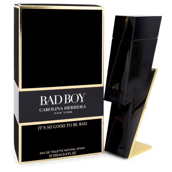 Bad Boy by Carolina Herrera Eau De Toilette Spray 3.4 oz for Men
