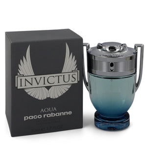 Invictus Aqua by Paco Rabanne Eau De Toilette Spray 1.7 oz for Men