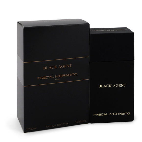 Black Agent by Pascal Morabito Eau De Toilette Spray 3.3 oz for Men