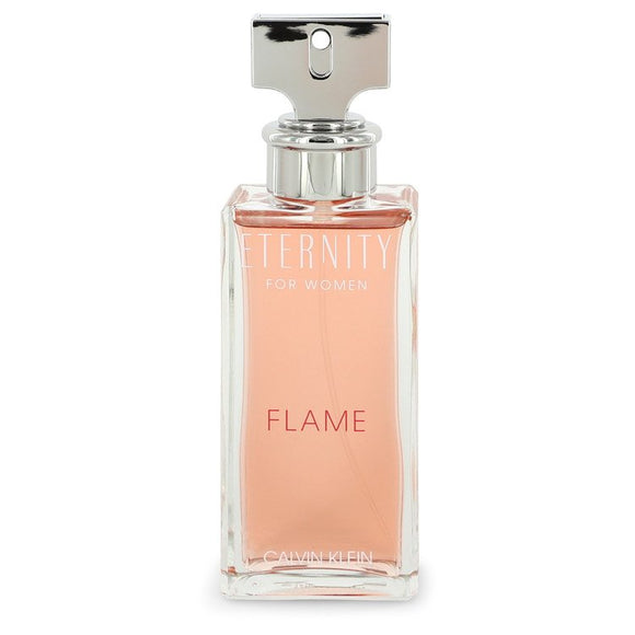 Eternity Flame by Calvin Klein Eau De Parfum Spray (unboxed) 3.4 oz  for Women