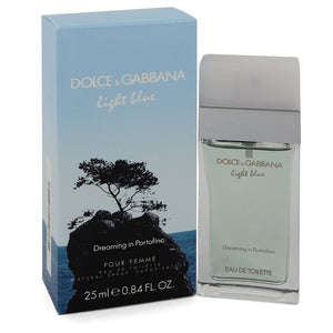 Light bluE Dreaming In Portofino by Dolce & Gabbana Eau De Toilette Spray .84 oz for Women