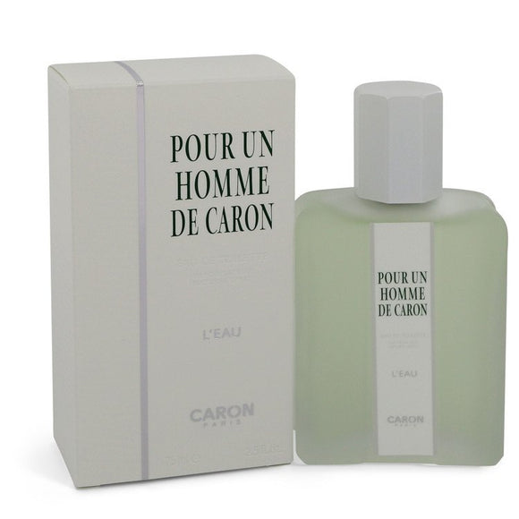 Caron Pour Homme L'eau by Caron Eau De Toilette Spray 2.5 oz for Men