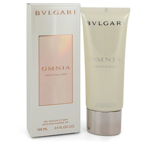 OMNIA CRYSTALLINE by Bvlgari Shower Gel 3.4 oz for Women