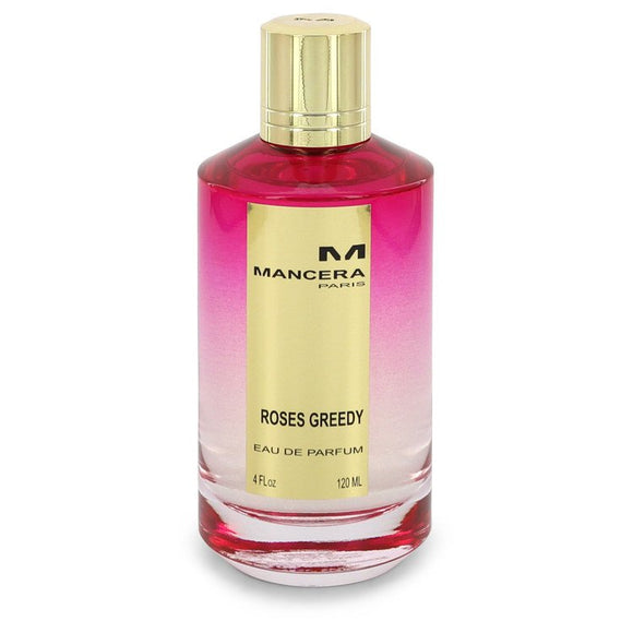 Mancera Roses Greedy by Mancera Eau De Parfum Spray (Unisex unboxed) 4 oz  for Women