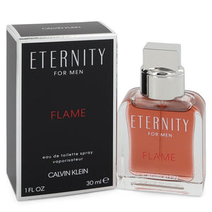 Eternity Flame by Calvin Klein Eau De Toilette Spray 1 oz for Men