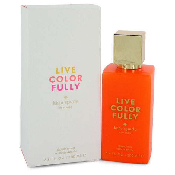 Live Colorfully by Kate Spade Shower Cream 6.8 oz for Women