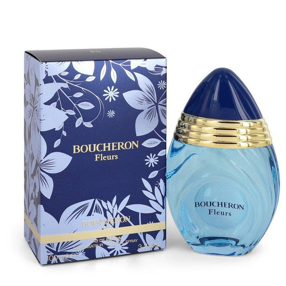 Boucheron Fleurs by Boucheron Eau De Parfum Spray 3.3 oz for Women - ParaFragrance