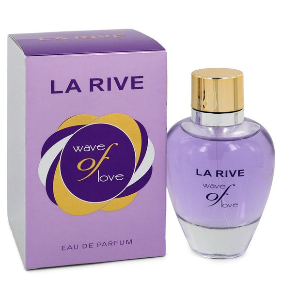 La Rive Wave of Love by La Rive Eau De Parfum Spray 3 oz for Women