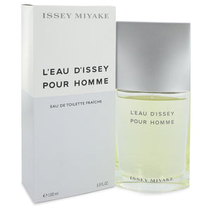 L'EAU D'ISSEY (issey Miyake) by Issey Miyake Eau De Toilette Fraiche Spray 3.3 oz for Men